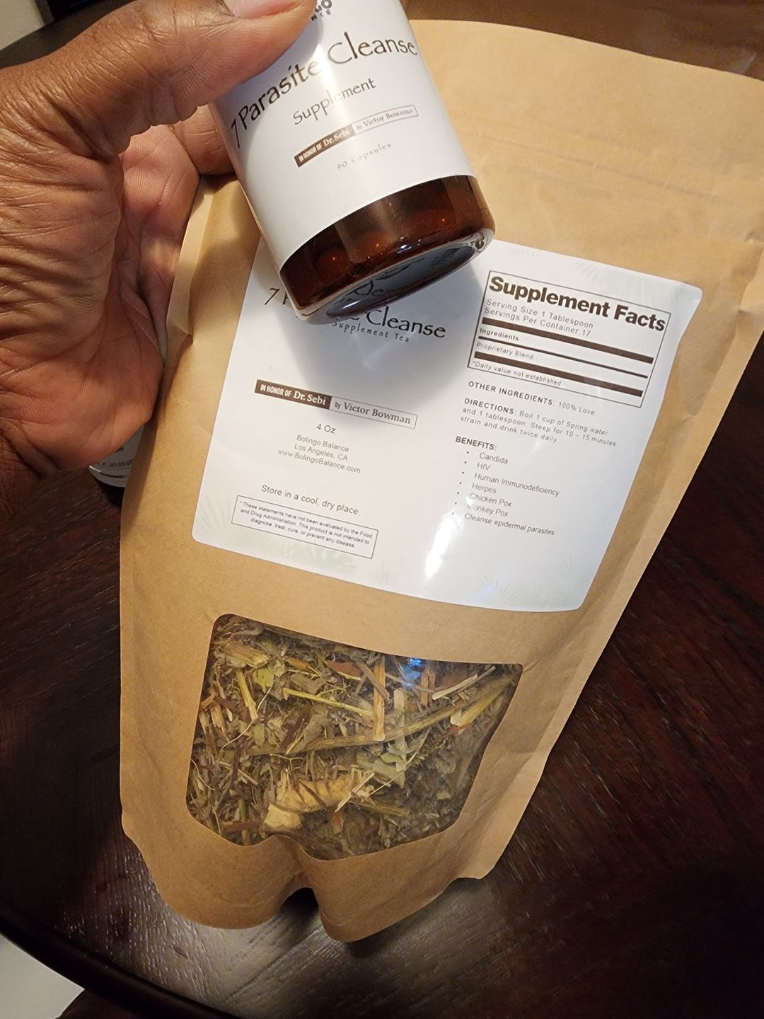 Customer photo review of 7 PARASITE CLEANSE
