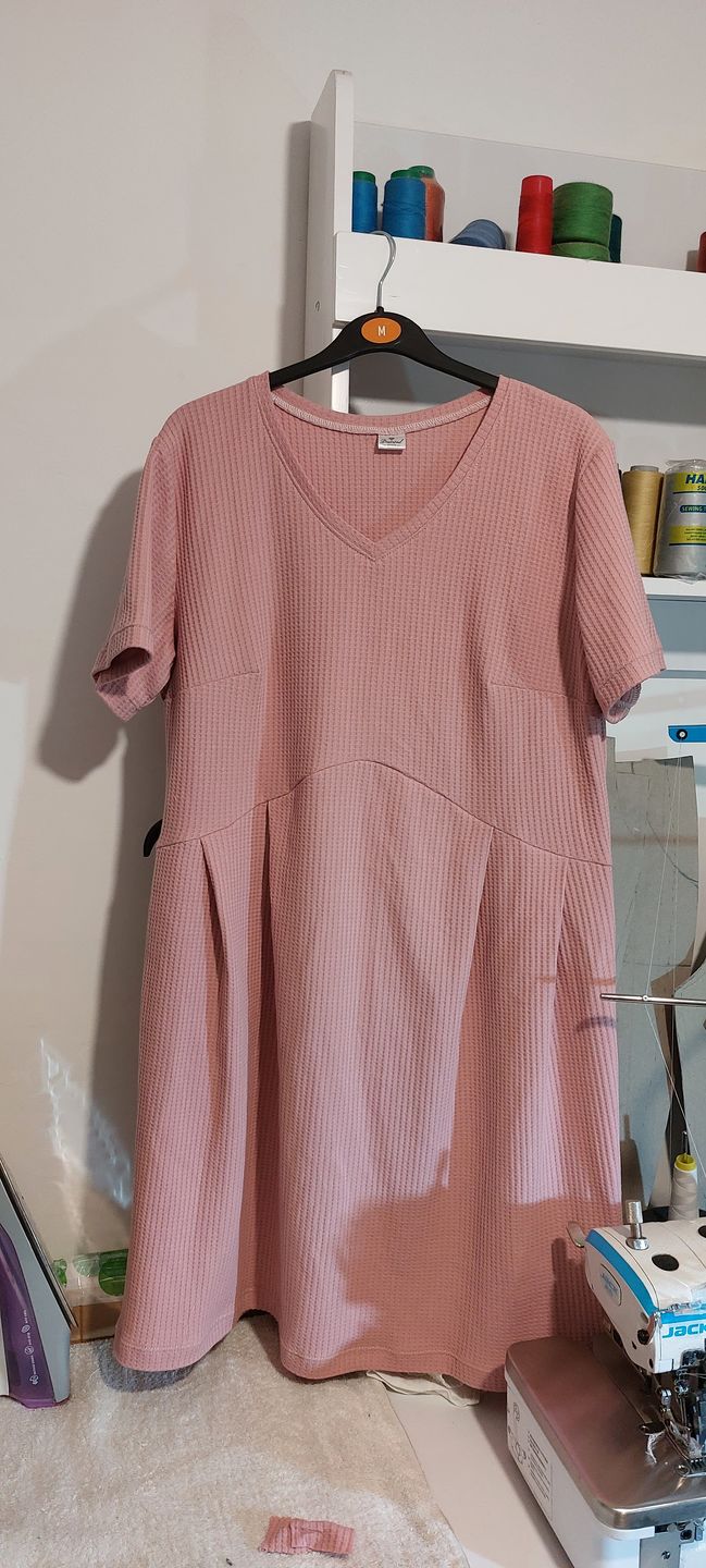 Customer photo review of Waffle Knit Jersey Fabric