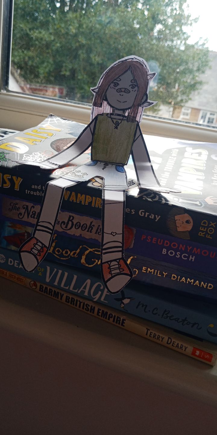Customer photo review of Paper Doll Templates PDF