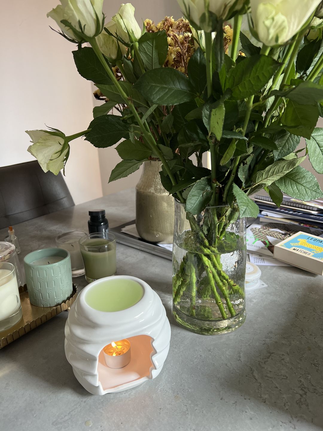 Customer photo review of Dante Wax Burner
