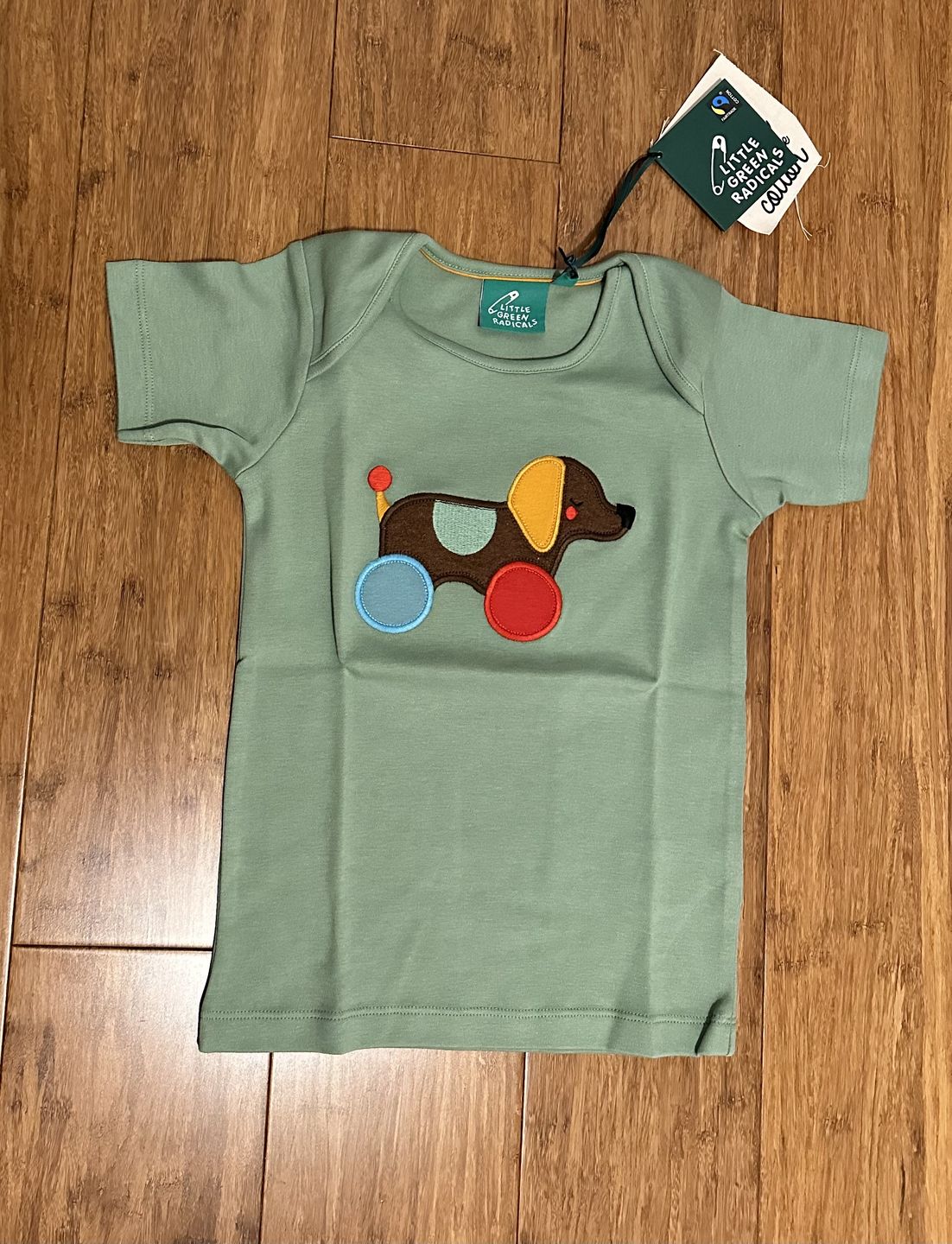 Customer photo review of Toy Dog Applique Short Sleeve T-Shirt