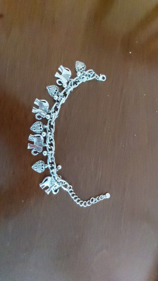Customer photo review of Bracelet de cheville Coeur d'Asie