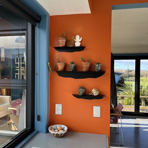 Customer photo review of FOLD Wavy Shelf 350