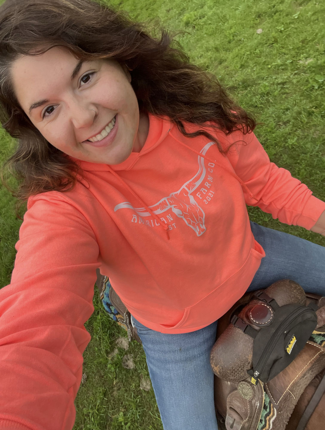 Customer photo review of Neon 'Skull' Hoodie