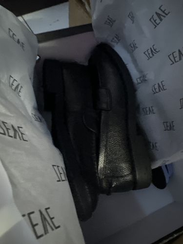 Customer photo review of Wayne Penny Loafer - Black Pebble Grain Leather (Crepe Sole)