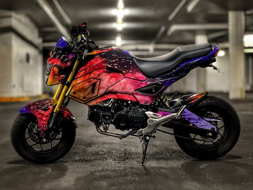 Customer photo review of Honda Grom 125 (2017-20) Motorcycle Graphics