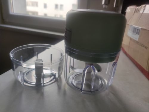 Customer photo review of Globetrek° Chopper - Bærbar Elektrisk Minihakker Til Køkkenet