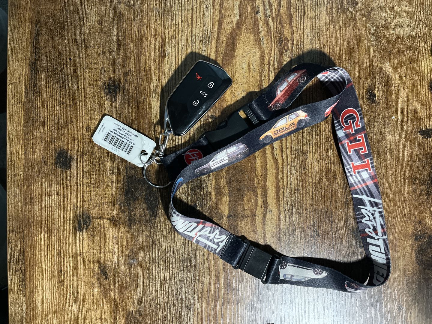 Customer photo review of Volkswagen Golf Lanyard