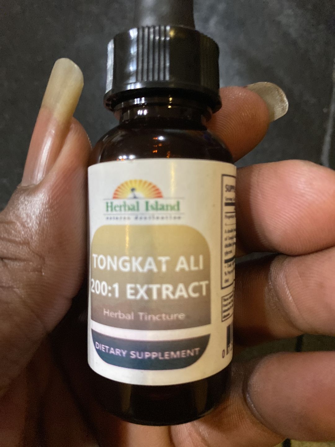 Customer photo review of Super Tongkat Ali Liquid Formula (Erectile)