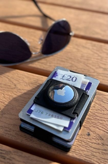 Customer photo review of 3D printed AirTag Cash Clip