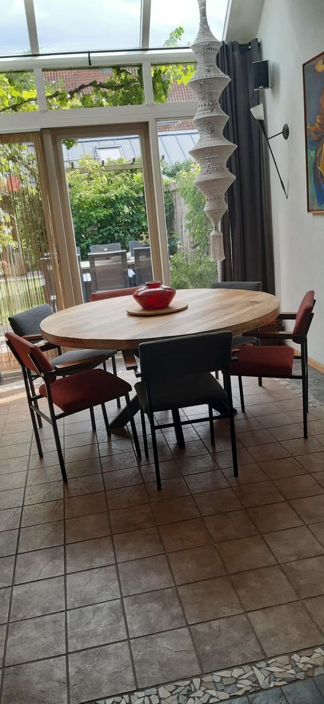 Customer photo review of Sila Mangohouten Ronde Eettafel