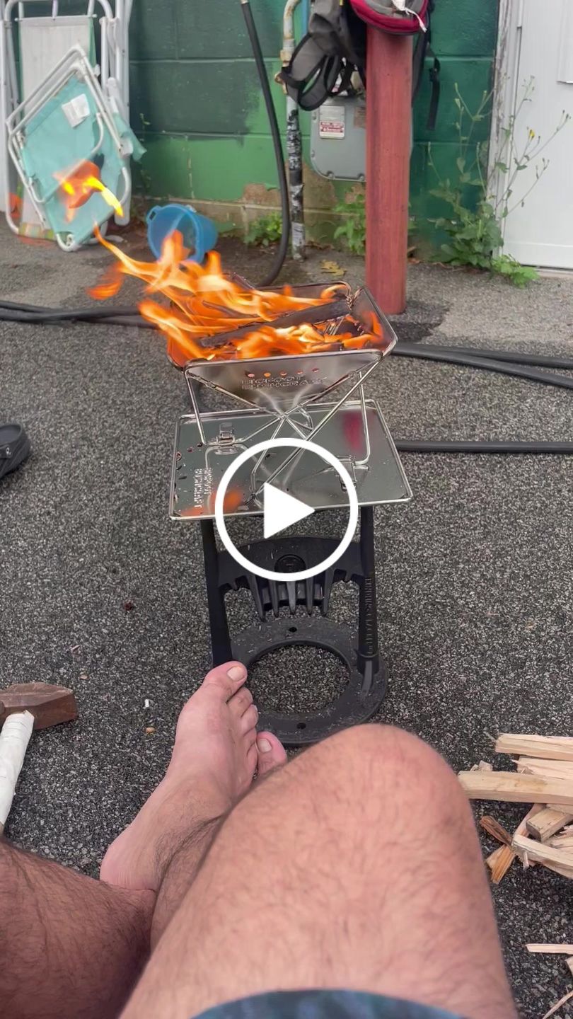 Customer video review of Flatpack Grill, Stove, & Pit [WAREHOUSE SALE]