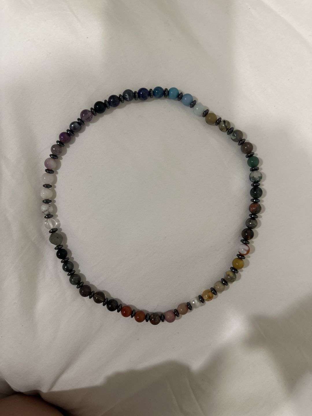 Customer photo review of Codificador Elástico "Unidad" de 45 Minerales (8 mm): Un Arcoiris de Energía 🌈