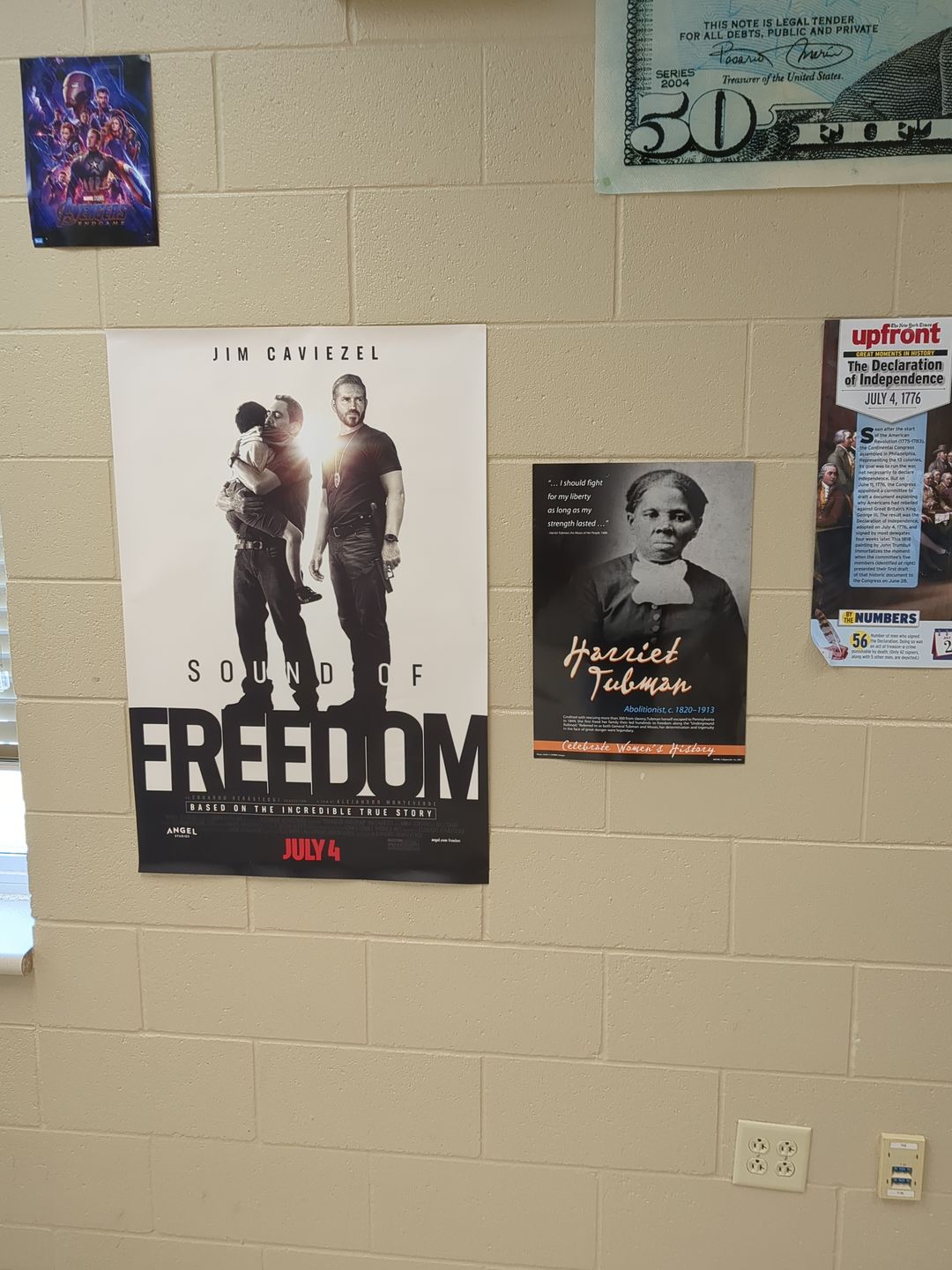 Customer photo review of Sound of Freedom Poster