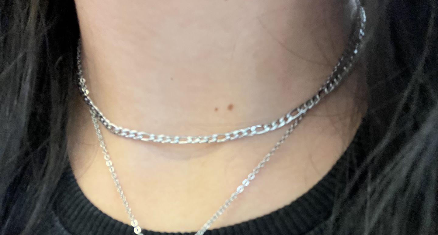 Customer photo review of Classic Halskette | 18K vergoldet