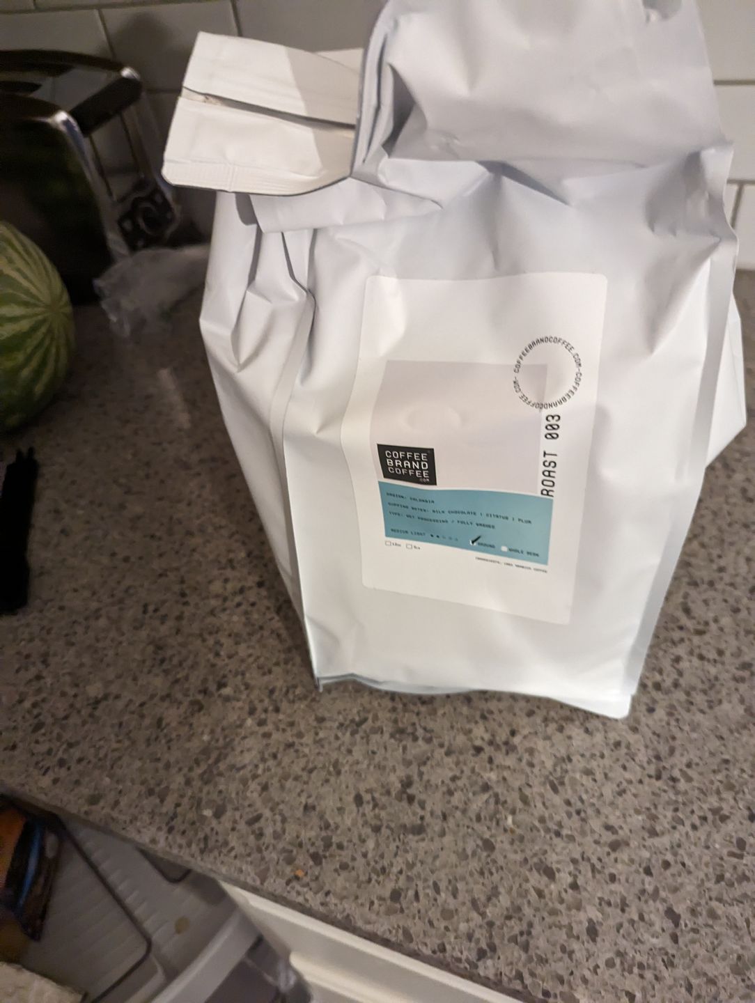 Customer photo review of Medium Roast Coffee