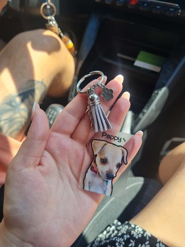 Customer photo review of Μπρελόκ με το Δικό σας Κατοικίδιο