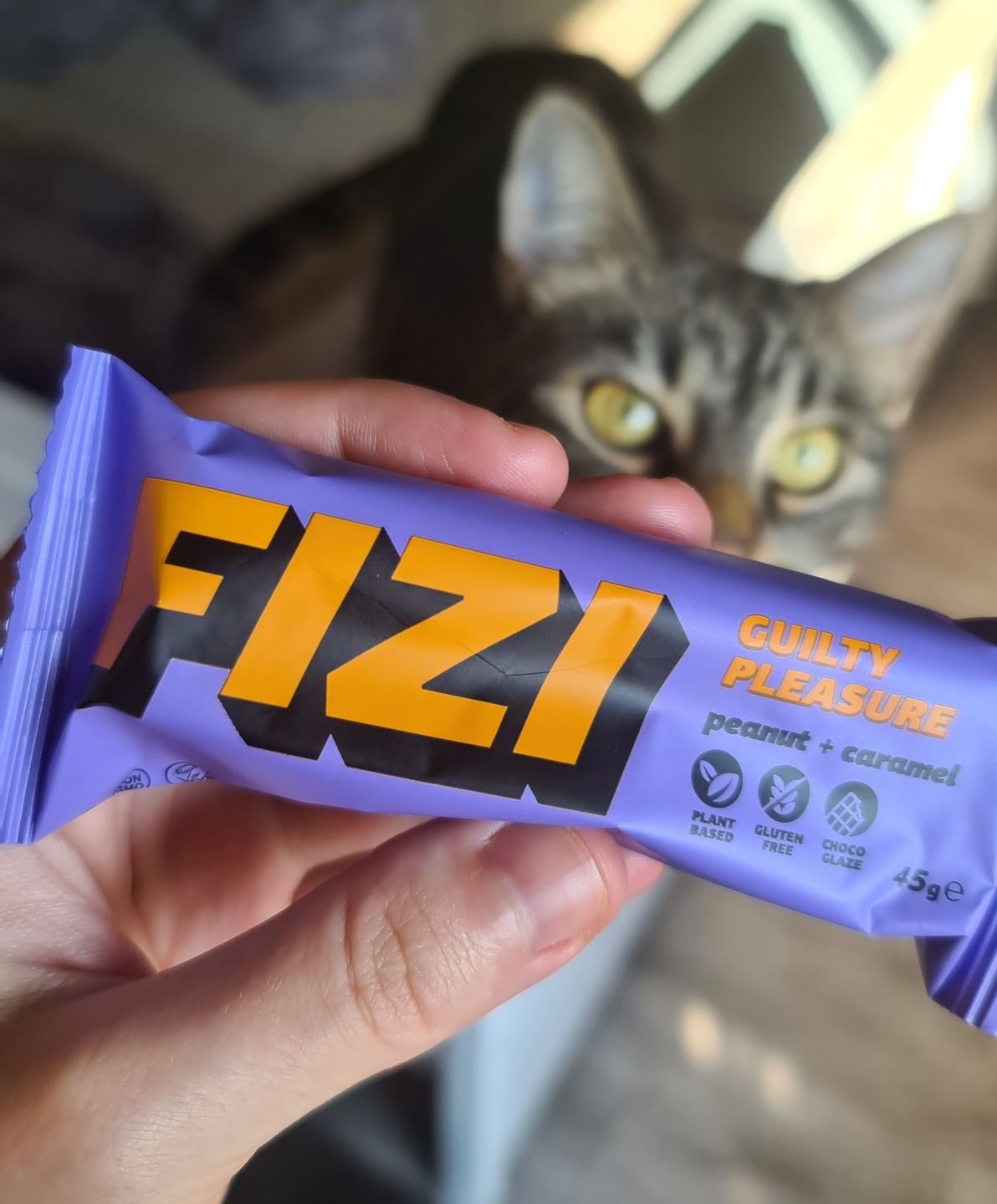 Customer photo review of BATON W POLEWIE CZEKOLADOWEJ "PEANUT + CARAMEL" 10 X 45G