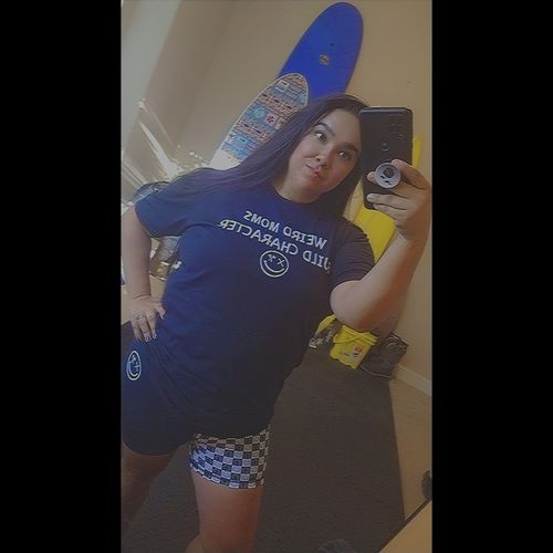 Customer photo review of Salty Savage Unisex "Weird Moms Build Character" Tee | In Your Face