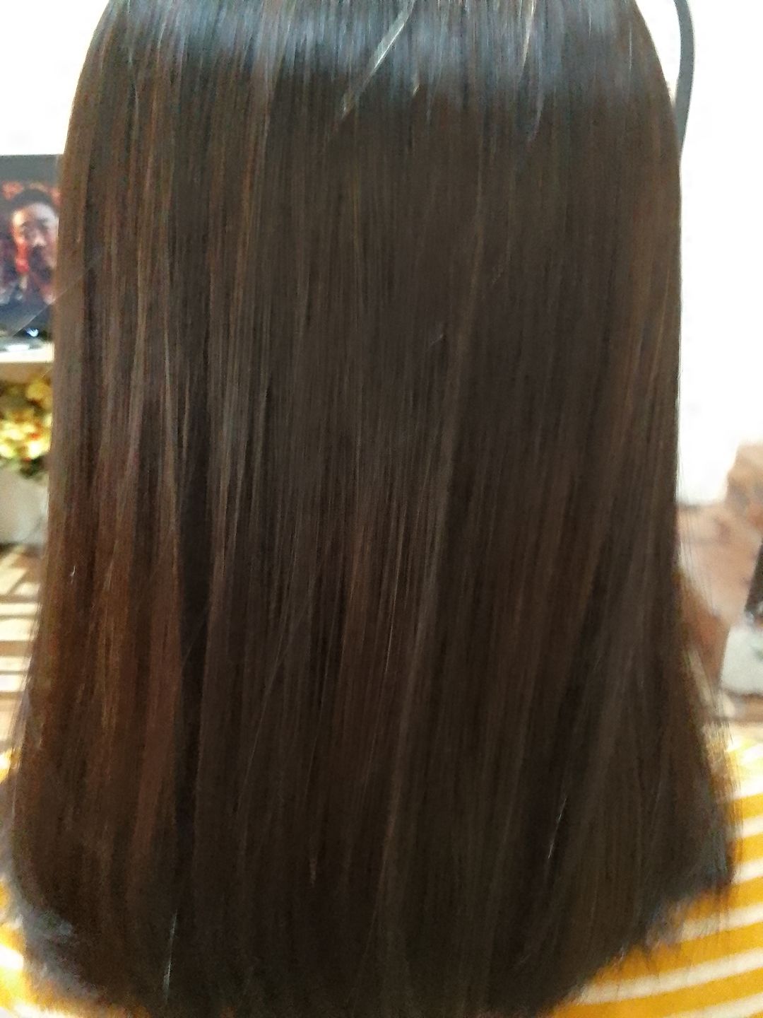 Customer photo review of Ultimate Liss Hair Treatment 1L - Hanna Lee
