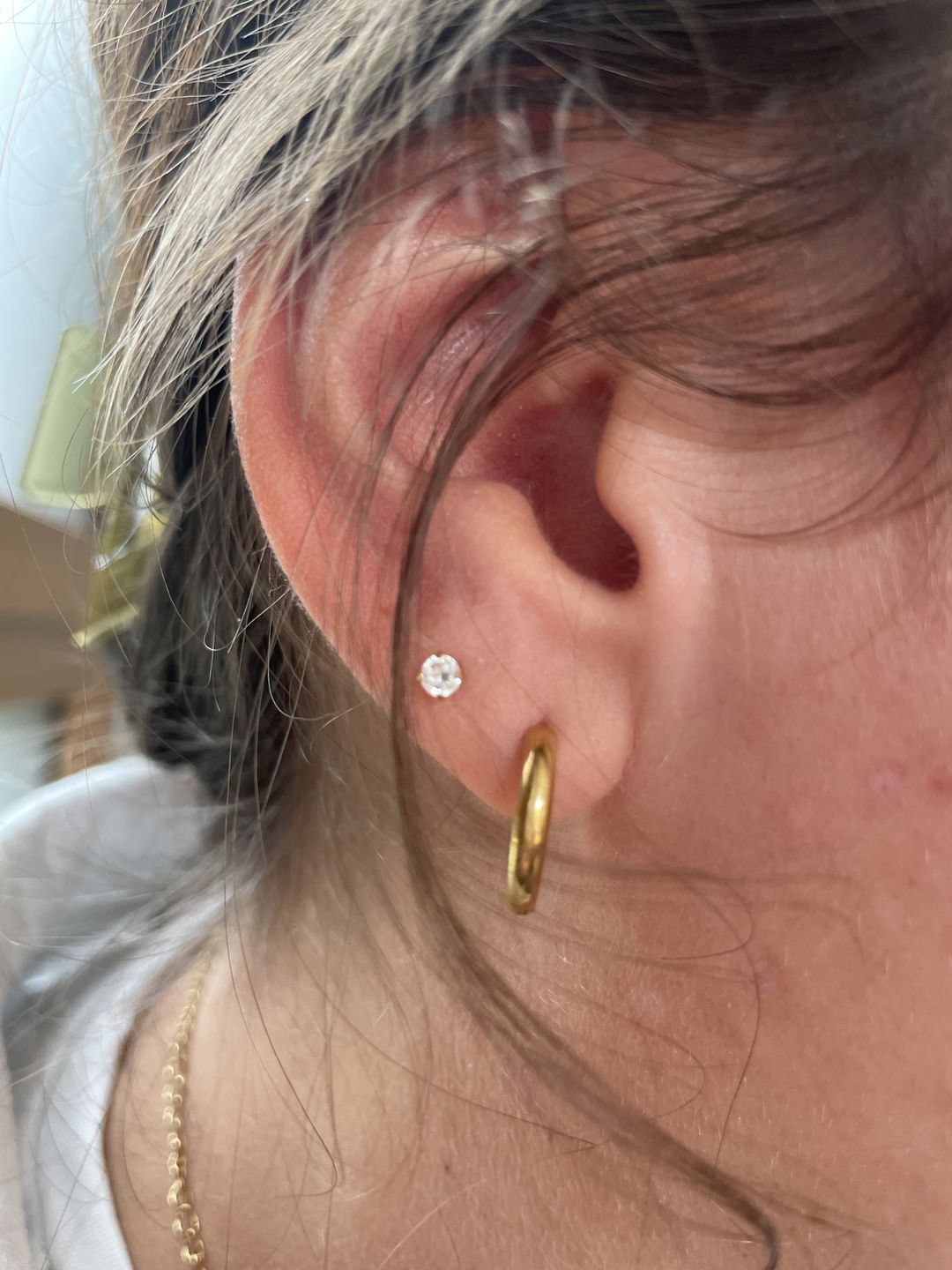 Customer photo review of Britney Piercing | Titan