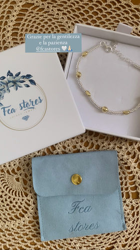 Customer photo review of Bracciale vari sassolini