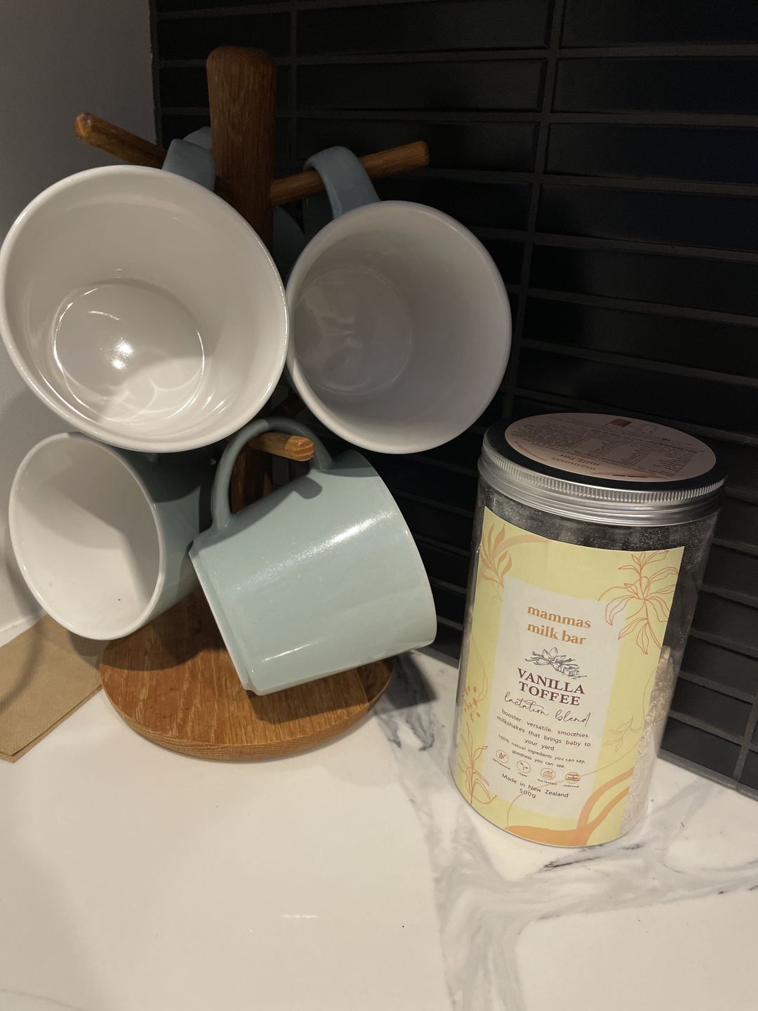 Customer photo review of Vanilla Toffee Lactation Blend