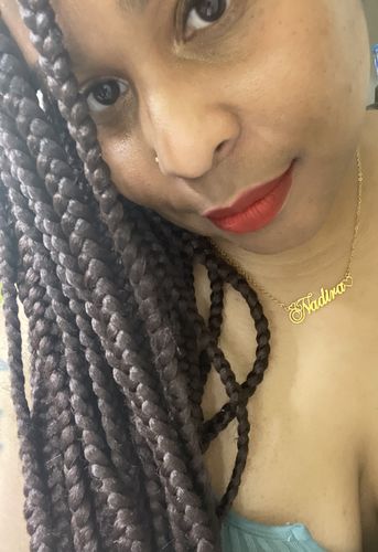 Customer photo review of Personalized Name Necklace