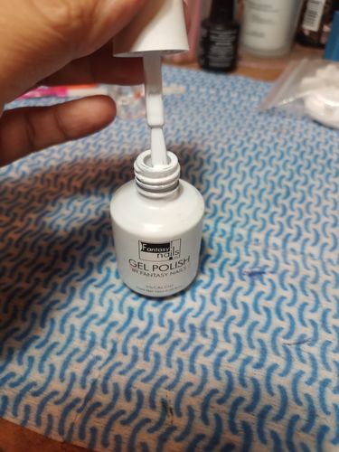 Customer photo review of Gel Blanco 15 ml Fantasy Nails