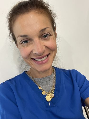 Customer photo review of Freya Necklace - Customizable