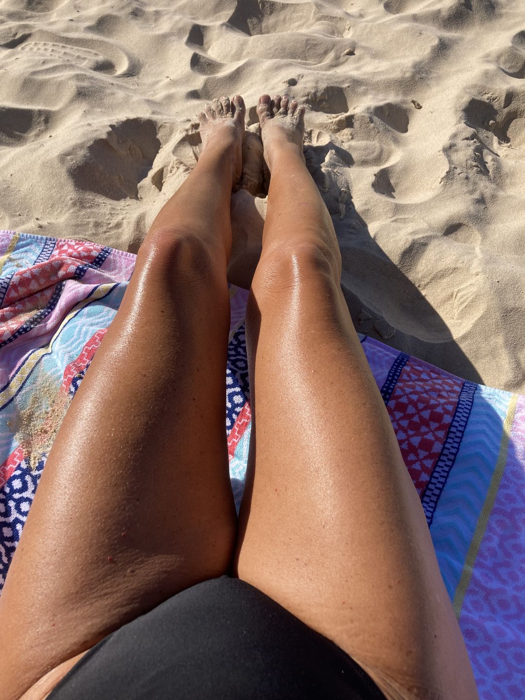 Customer photo review of Tan Boosting Duo - Bronzing Sun Tan Oil + Lotion
