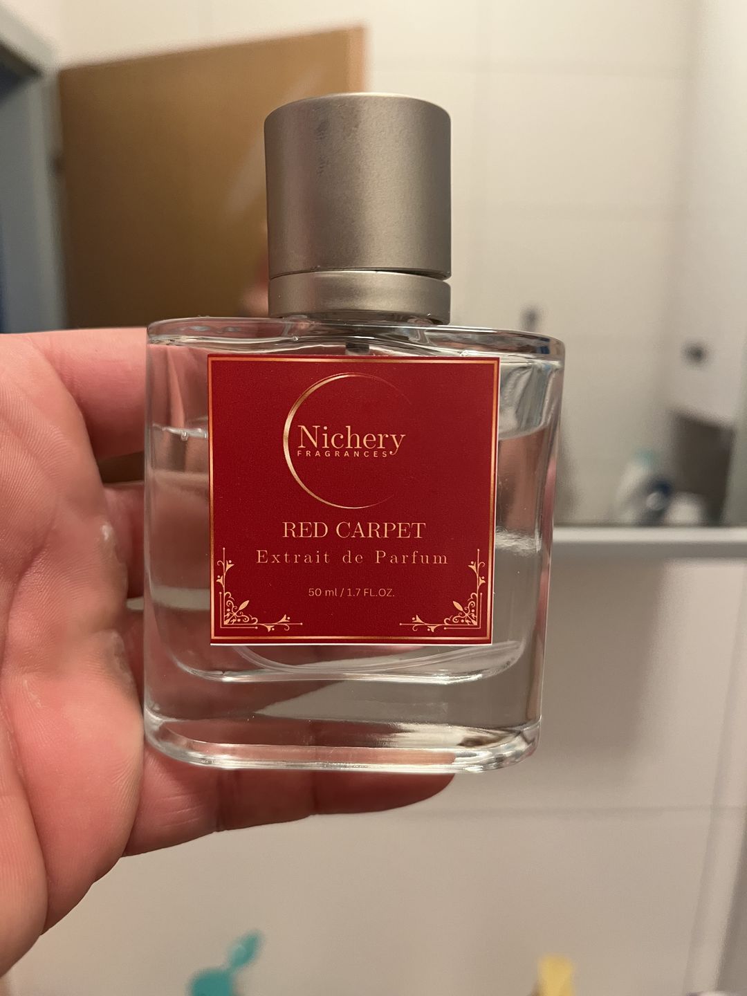 Customer photo review of Nichery Red Carpet Extrait de Parfum - Unisex 50ml - ÚJ ÜVEG
