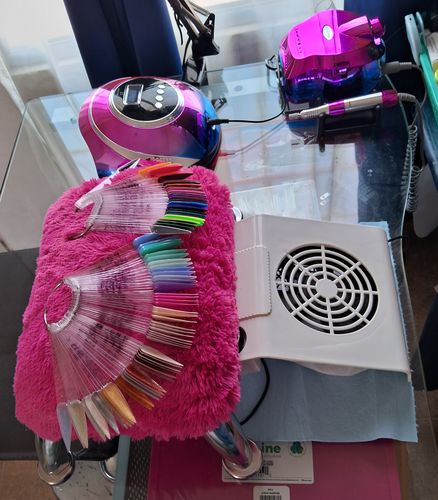 Customer photo review of Reposamanos Peluche Fiusha