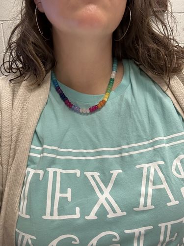 Customer photo review of Keelin Necklace