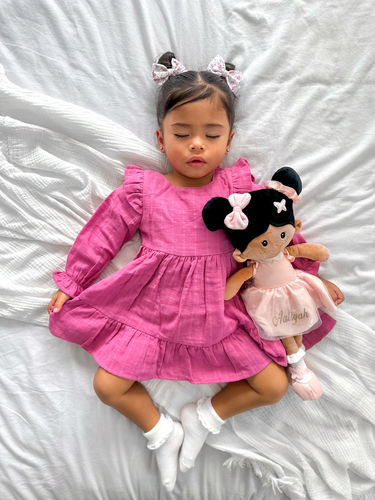 Customer photo review of Personalized Butterfly Girl - Tanned