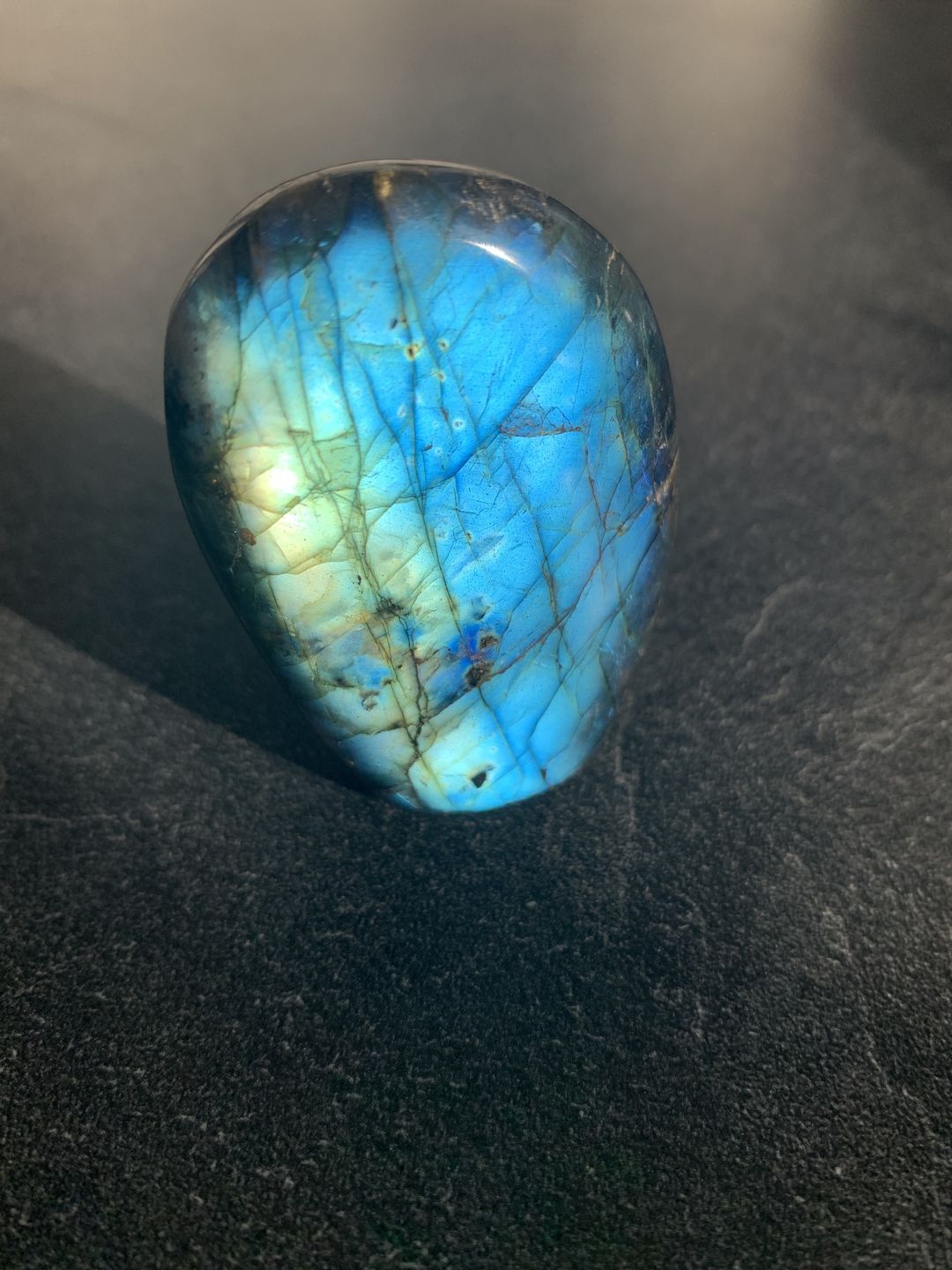 Customer photo review of Labradorite Bleue Flash, Forme libre