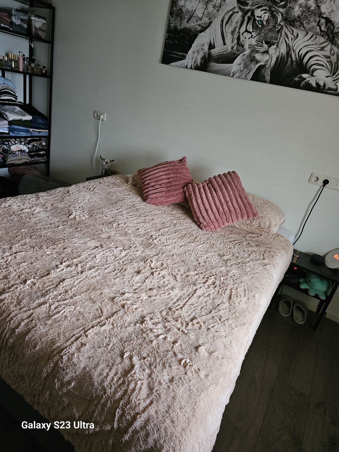 Customer photo review of Dekbedovertrek Teddy Fluffy Nude