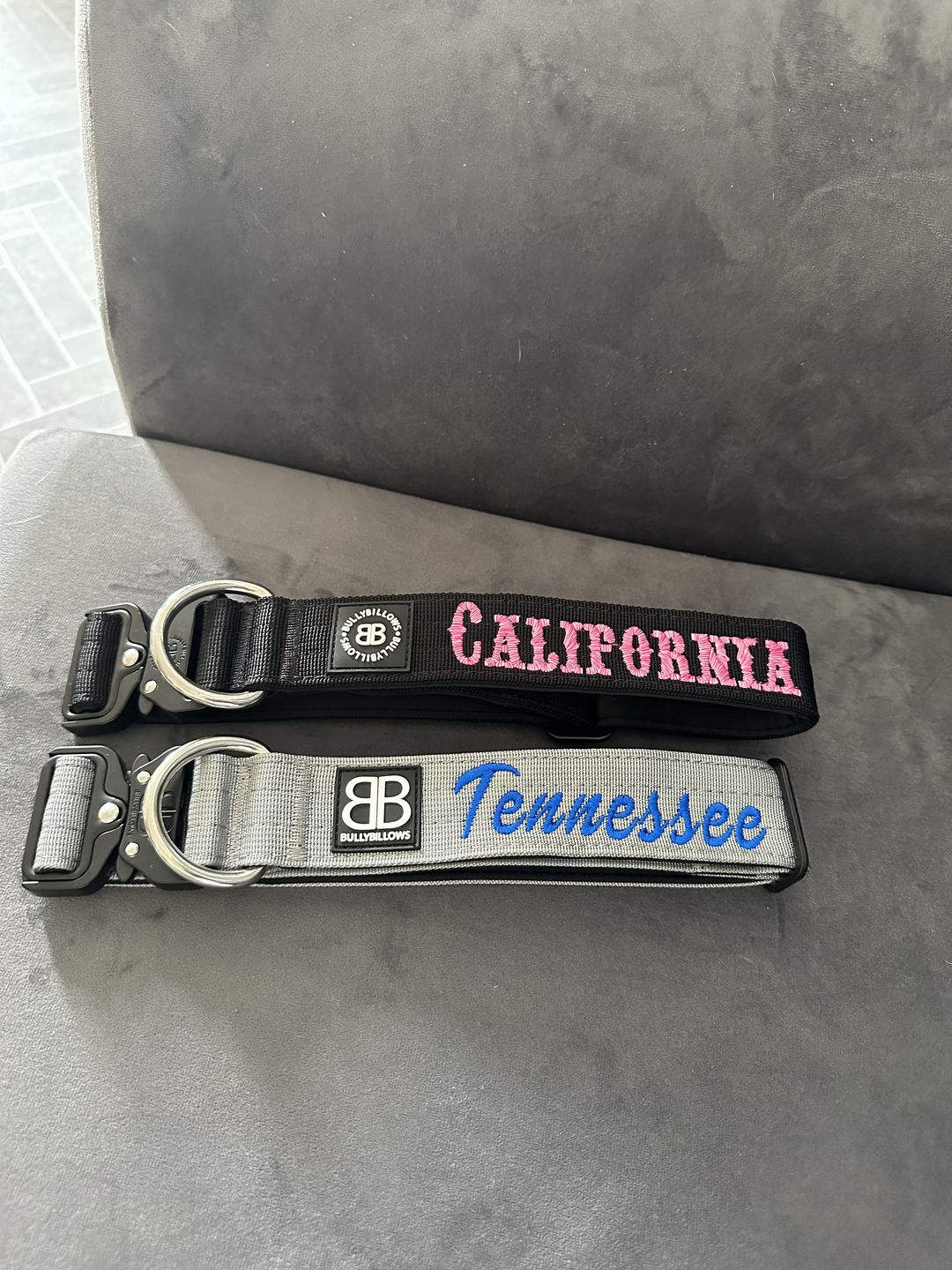 Customer photo review of 4cm Combat® Collar | With Handle & Rated Clip - Black v2.0