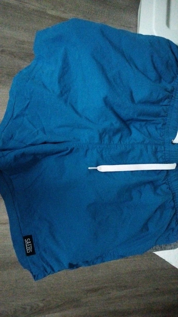 Customer photo review of Lifestyle Herren Badeshorts himmelblau by SAEBIS®