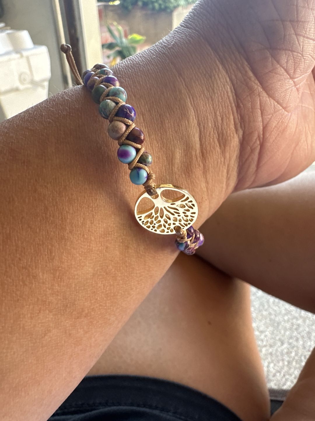 Customer photo review of Tree of Life Protection Bracelet