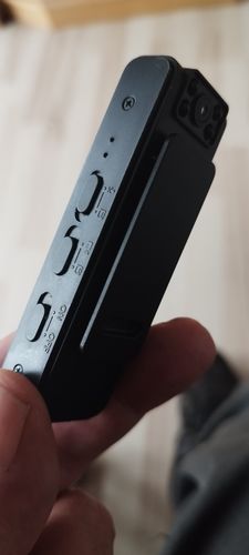 Customer photo review of HD kamera med magnetisk clips bagpå