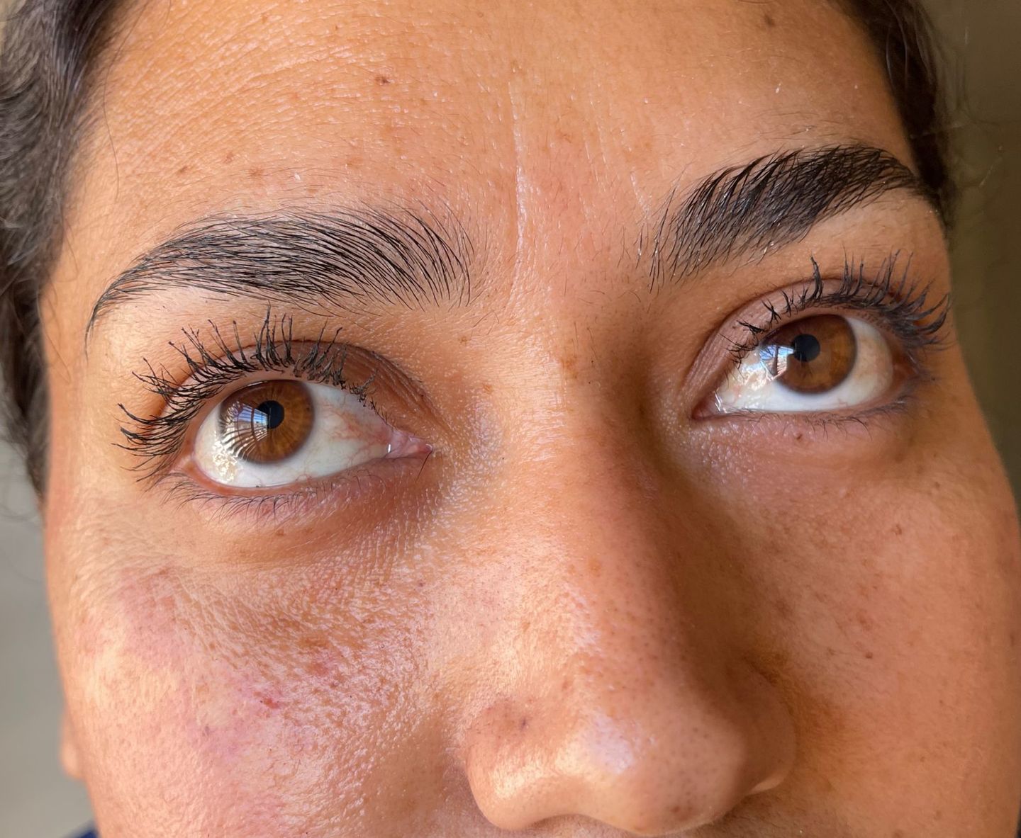 Customer photo review of CS EYELASH - Suero para crecimiento de pestañas y cejas