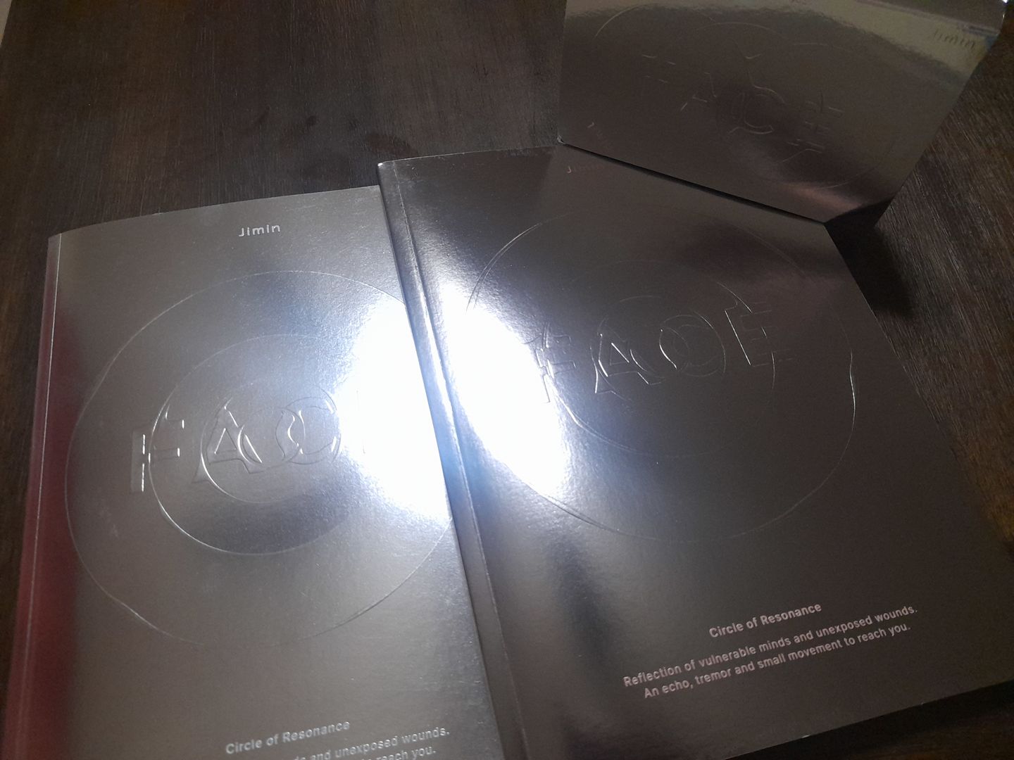 Customer photo review of BTS JIMIN - FACE 1ST SOLO ALBUM NO P.O.B VER.