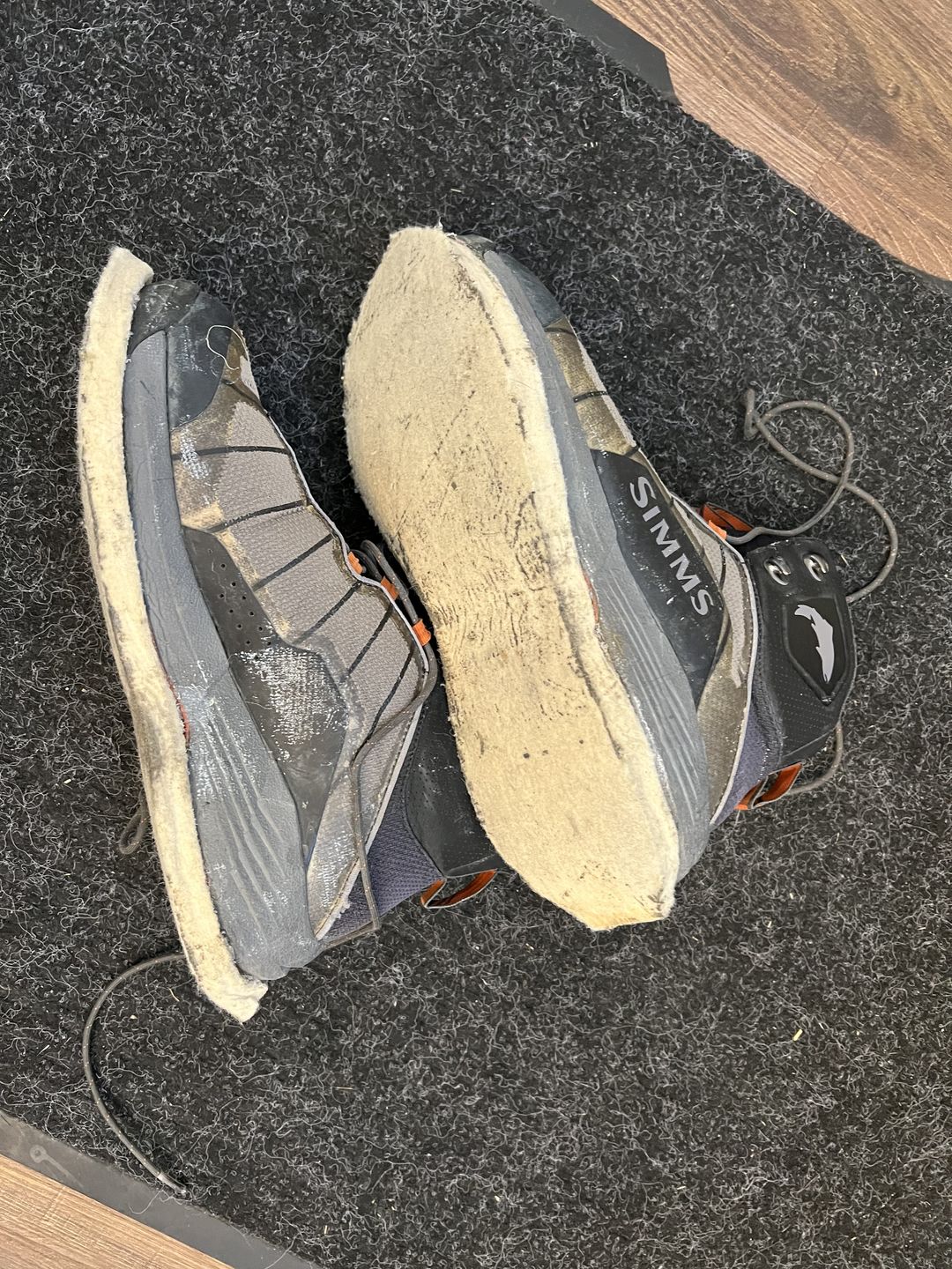 Customer photo review of F-1 Industrial Felt By Foot
