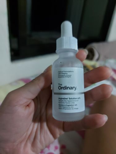 Customer photo review of Argireline Solution 10% 30ml