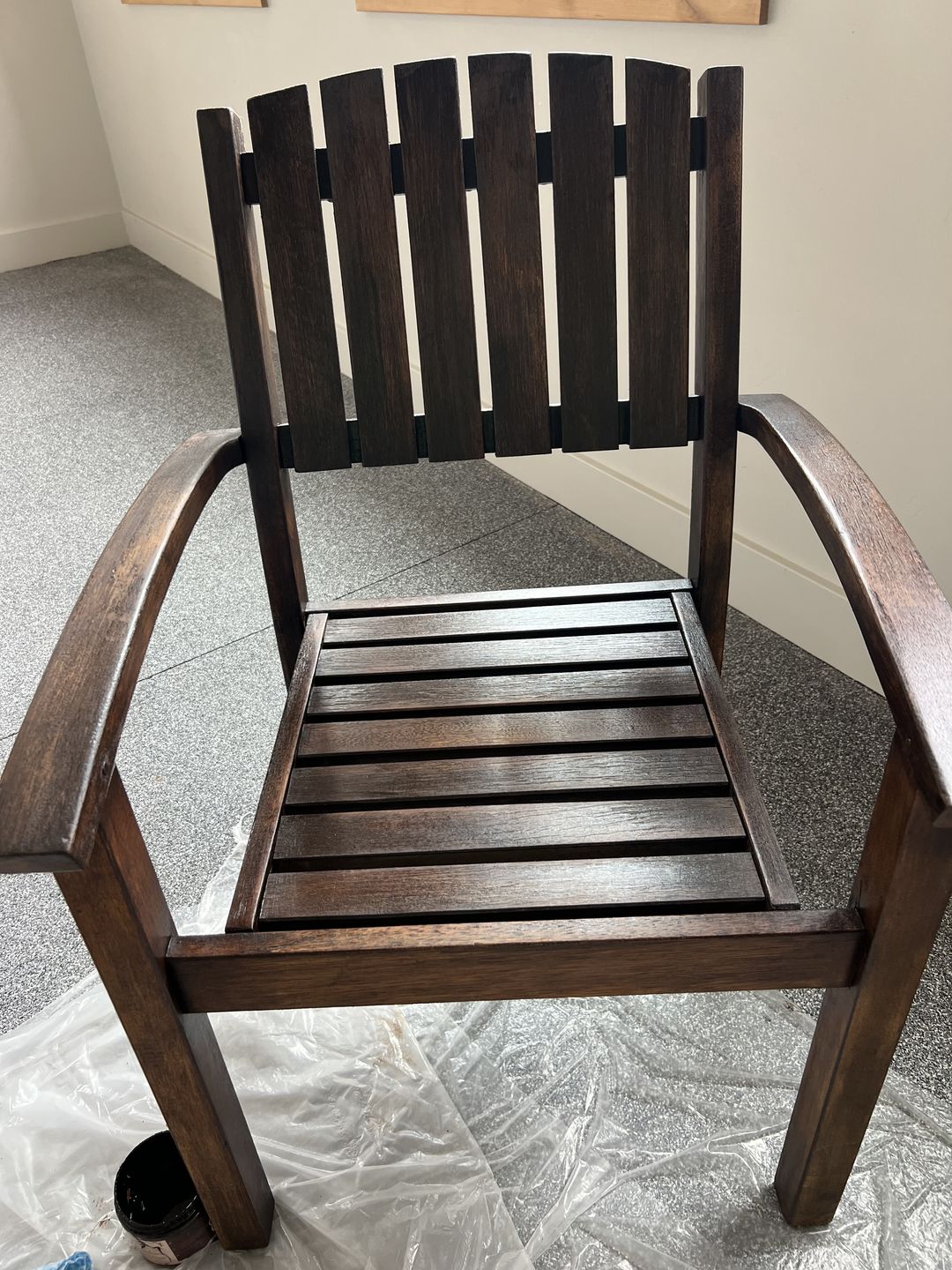 Customer photo review of Auburn Mahogany - Gel Stain