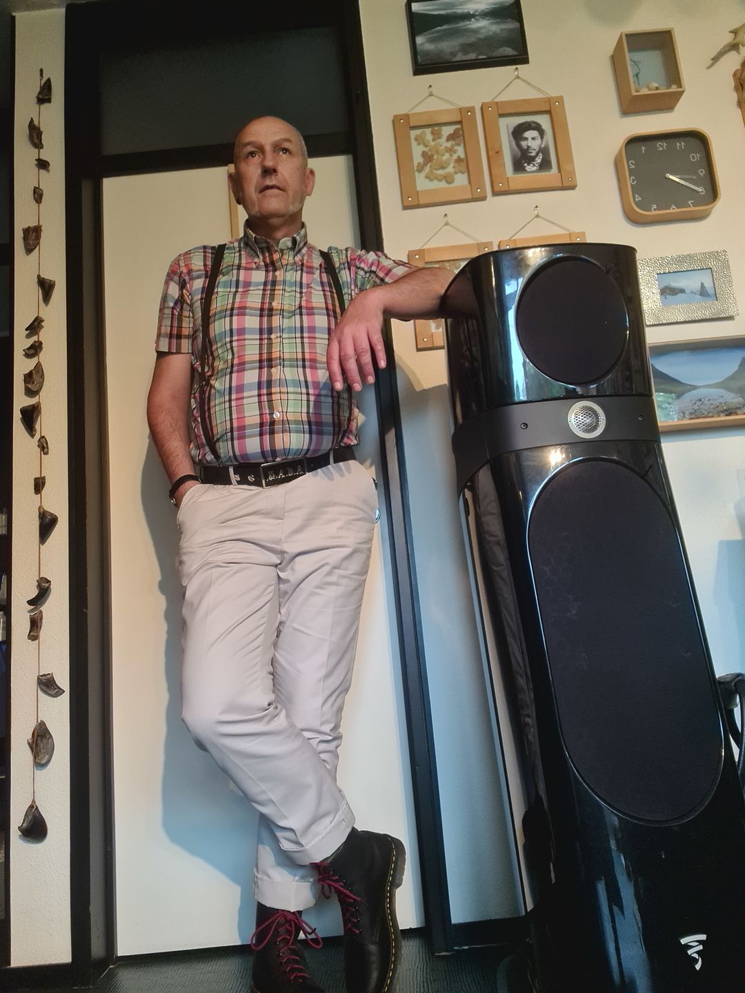 Customer photo review of Sta Prest Trousers - Stone