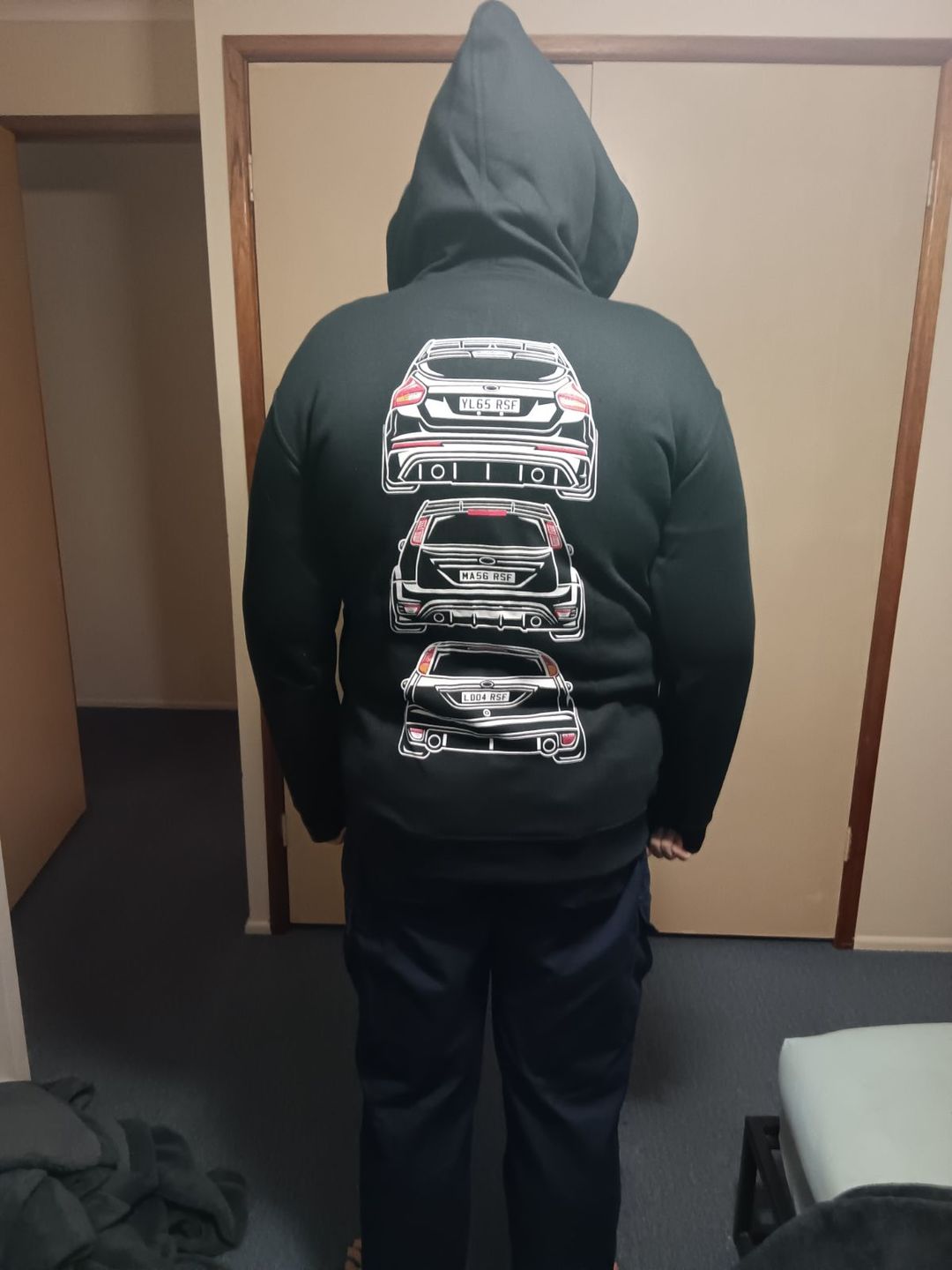 Customer photo review of Ford Focus RS Hoodie