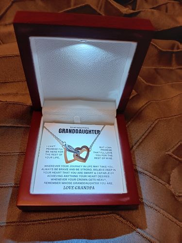 Customer photo review of To My Granddaughter - Personalized Beautiful Gift Set - SS117