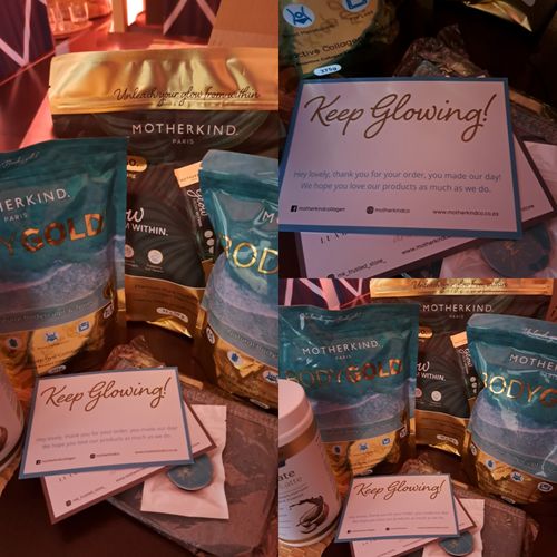 Customer photo review of BodyGold Collagen Peptides Starter Kit